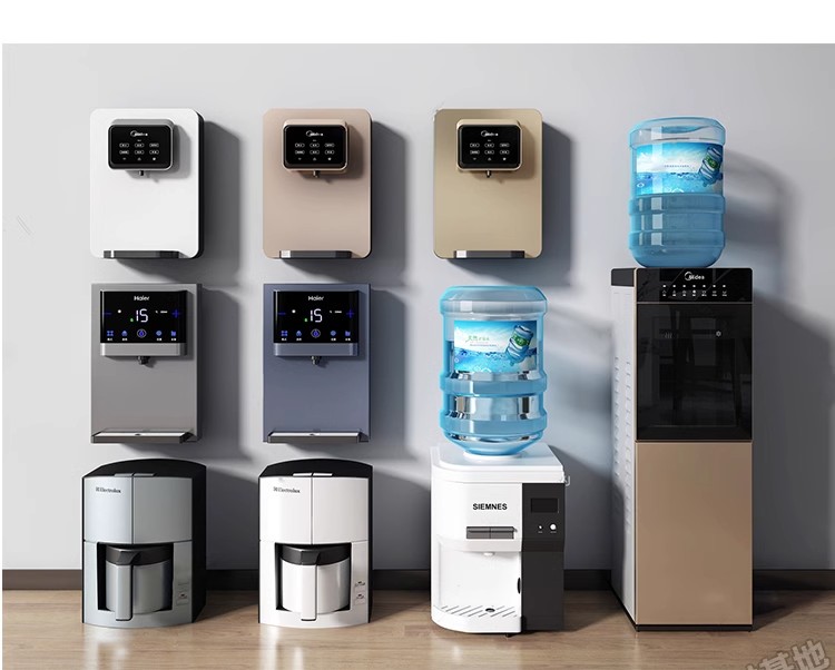 图片[33]-家电电器空调冰箱电脑电视3d模型库 3dmax单体饮水机热水器电饭煲-大怪兽分享