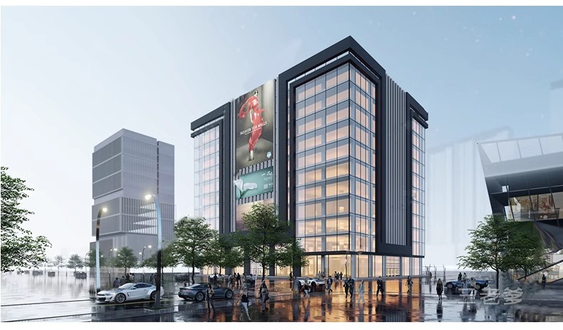 图片[45]-现代商业综合体商城商场购物中心步行街广场草图大师SU模型素材-大怪兽分享