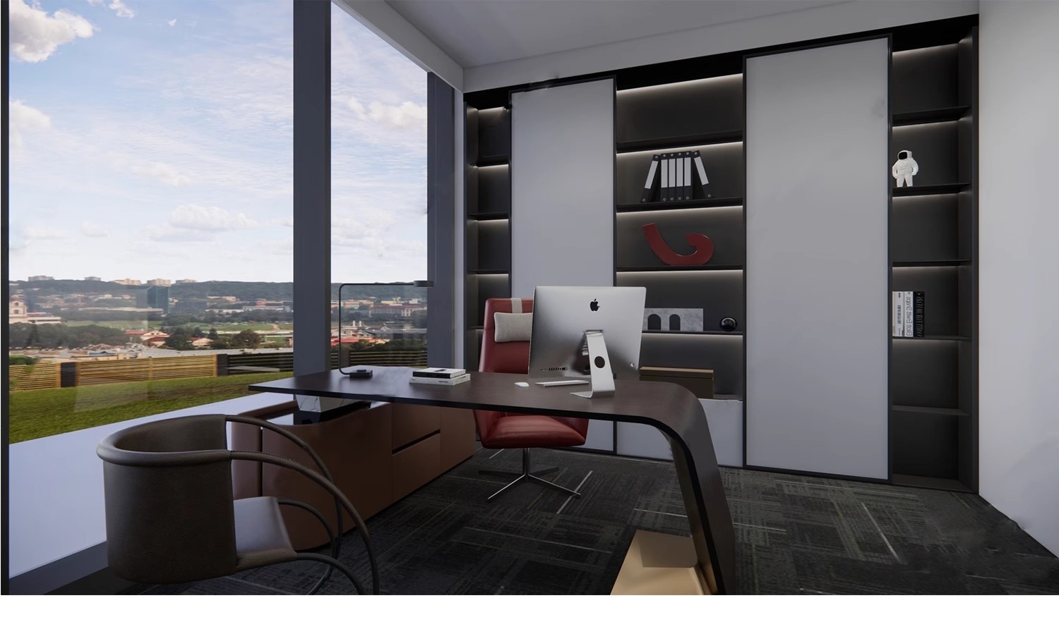 图片[43]-办公室SU模型CAD全套现代北欧会议室共享空间loft工作室草图大师-大怪兽分享