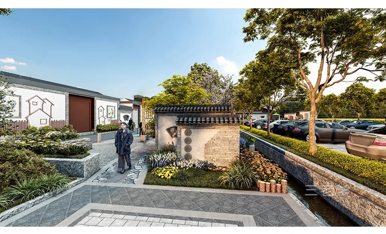 图片[47]-新中式美丽乡村农业生态旅游文化广场民宿公园建筑景观SU模型CAD-大怪兽分享
