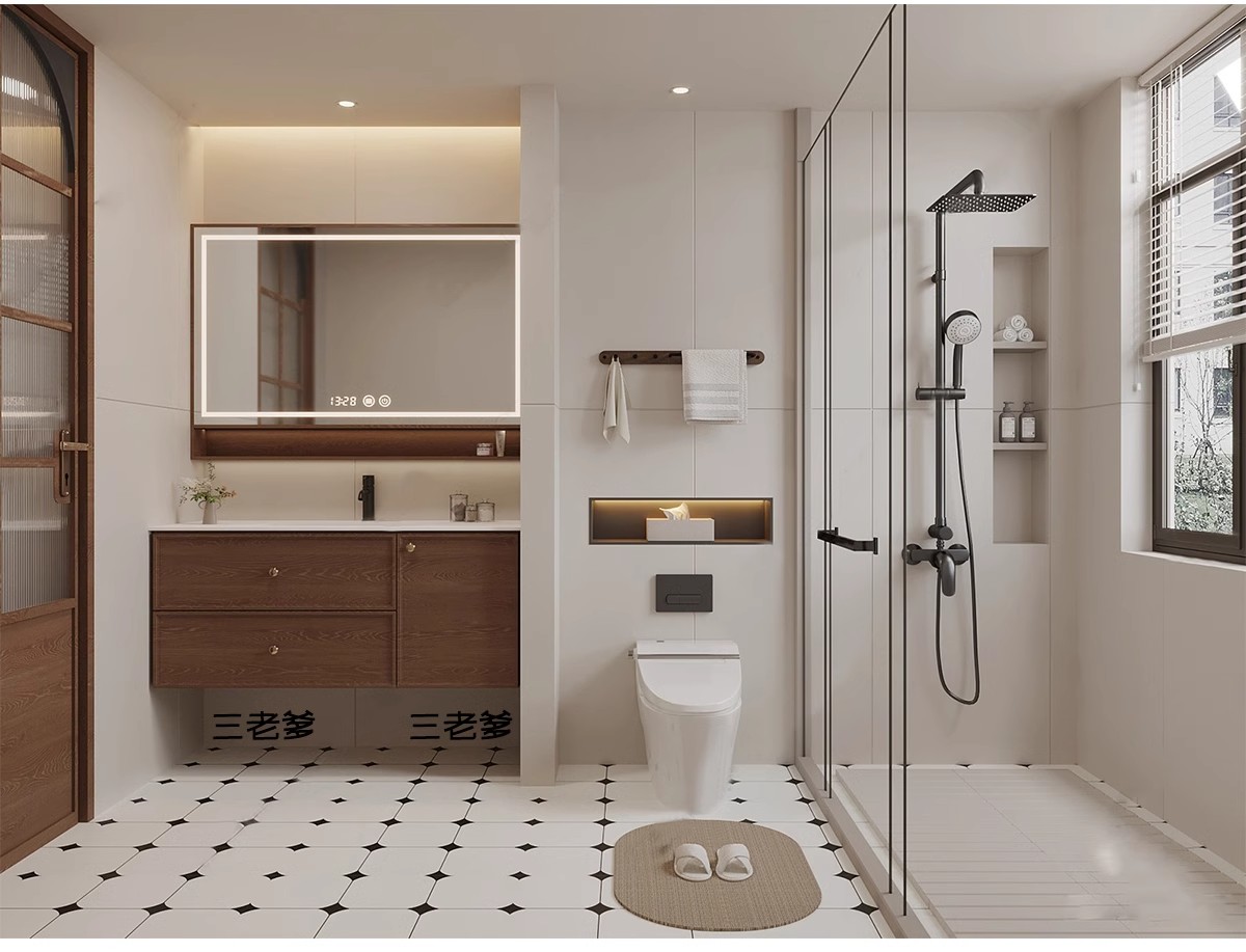 图片[12]-浴室卫生间卫浴SU模型库家装草图大师马桶洗手盆浴缸淋浴sketchup-大怪兽分享