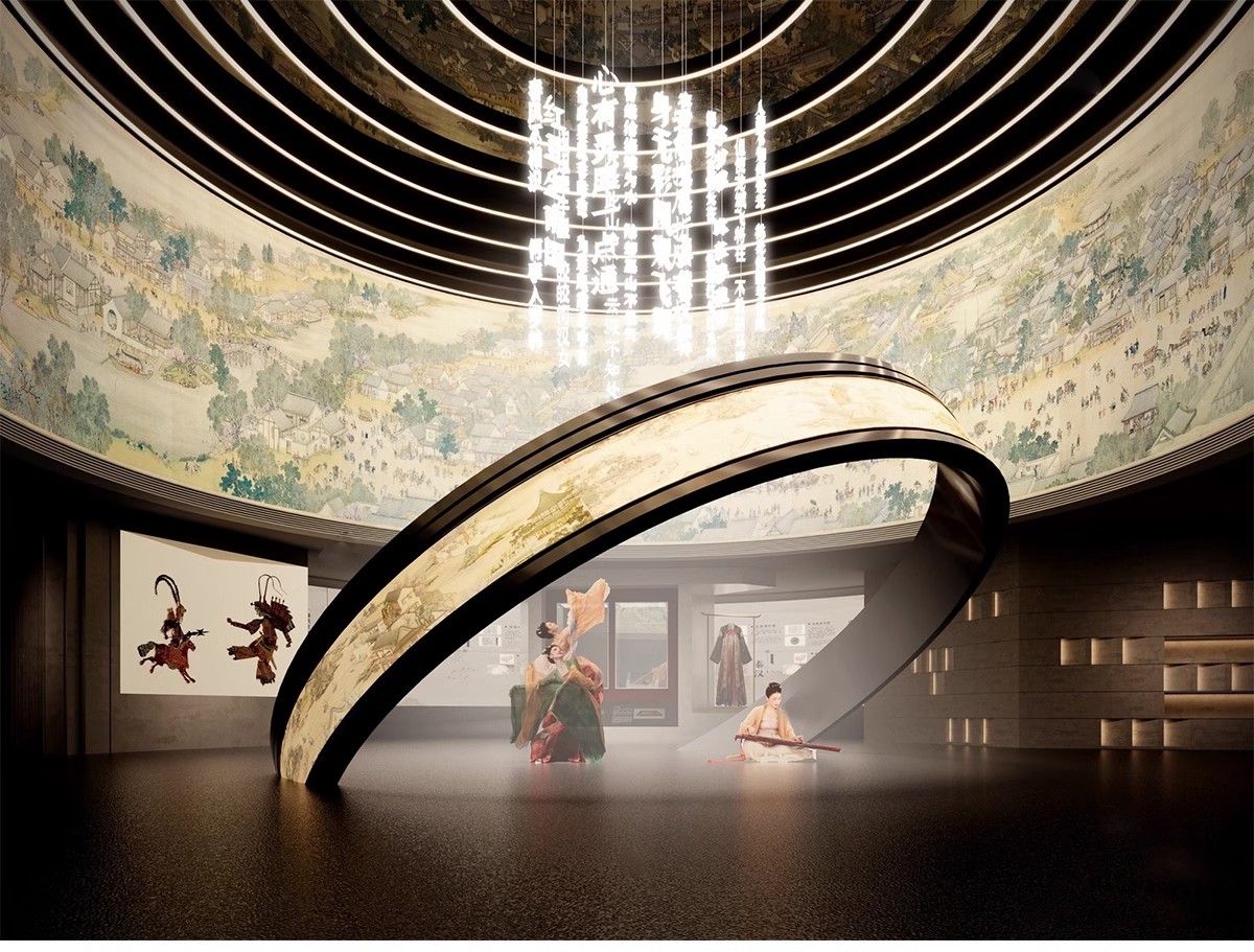 图片[13]-历史文化展览馆展厅草图大师艺术陈列馆科技馆博物馆su模型素材库-大怪兽分享