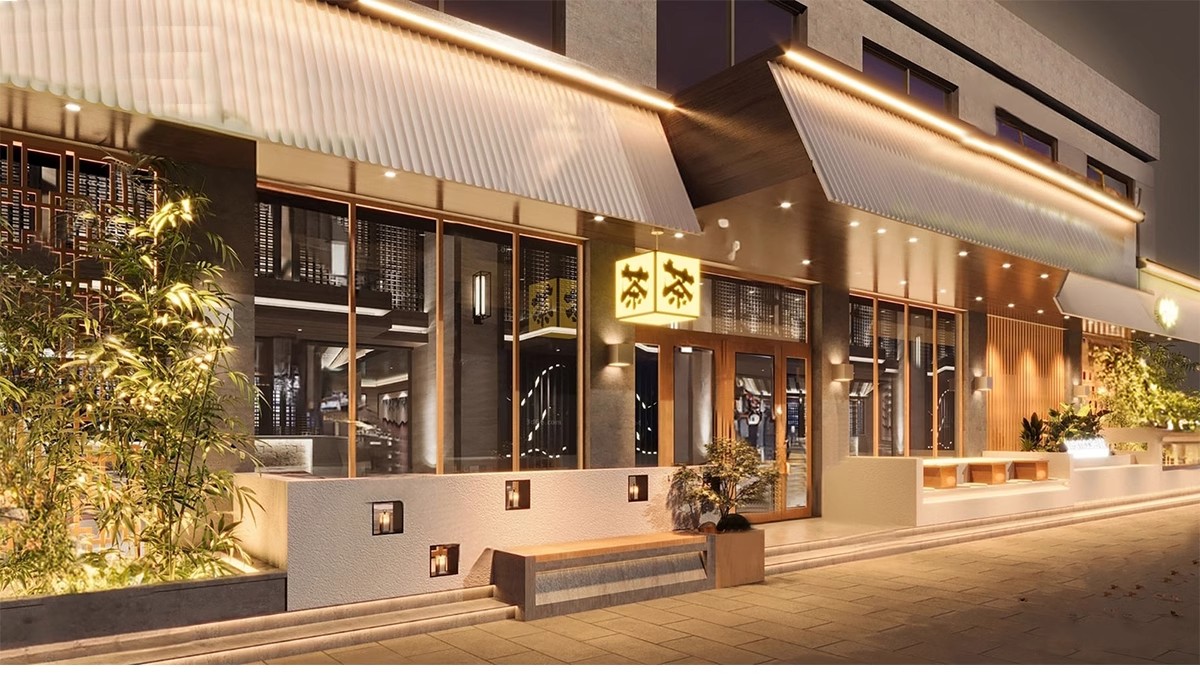 图片[13]-草图大师门头SU模型现代新中式餐厅甜品店面商业街餐饮店铺门面-大怪兽分享