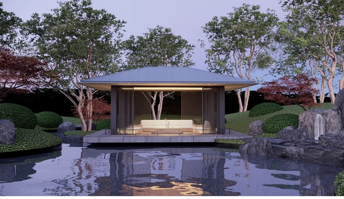 图片[12]-凉亭子廊架SU模型中式欧式古建园林sketchup建筑景观构件设计素材-大怪兽分享