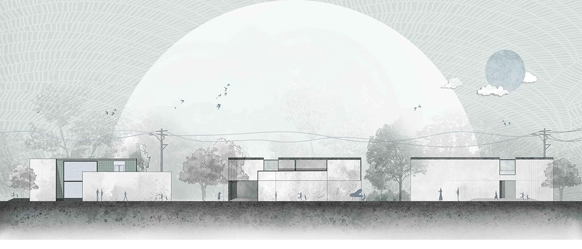 图片[13]-PSD灰色调立面图剖面竞赛风建筑规划景观园林环艺设计素材ps分层-大怪兽分享