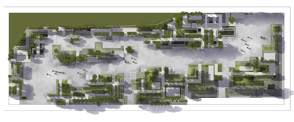 图片[11]-ps总平面图复古风建筑景观彩平图psd分层平面树硬化绿化材质贴图-大怪兽分享