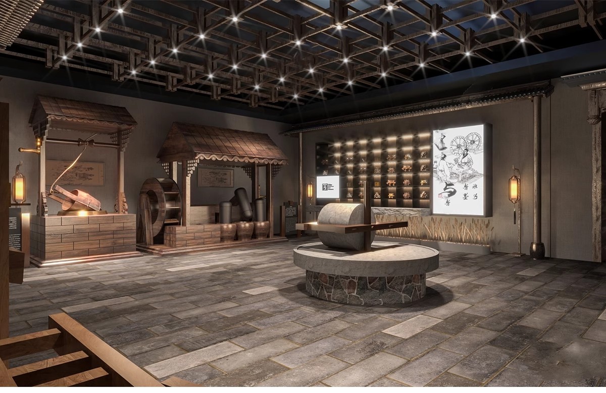 图片[13]-中式乡村民俗农业农耕文化农村特色展厅展馆博物馆SU模型草图大师-大怪兽分享