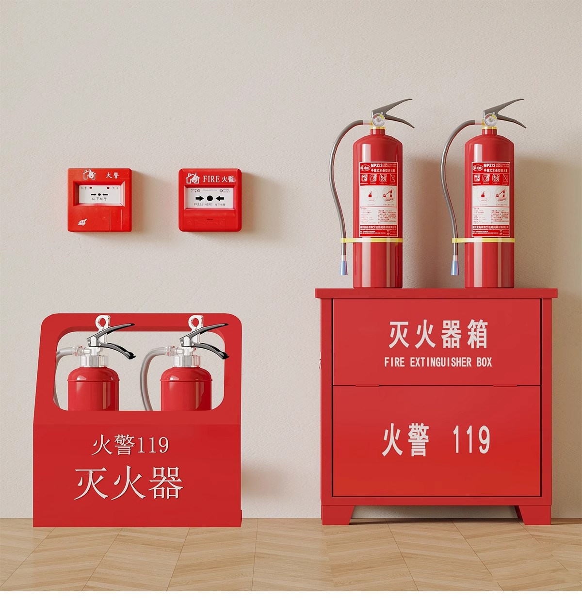 图片[13]-消防门防火安全门应急照明灯消火栓灭火器材SU模型草图大师素材库-大怪兽分享