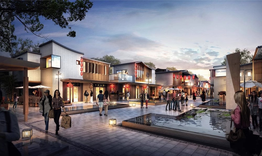 图片[14]-商业街步行街购物广场方案文本 仿古街建筑景观规划CAD图纸SU模型-大怪兽分享