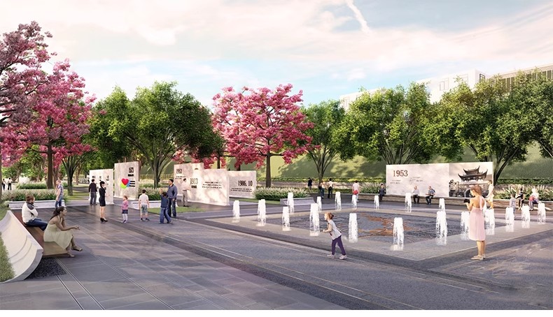 图片[13]-红色文化党建主题美丽乡村新农村公园广场旅游景区草图大师SU模型-大怪兽分享