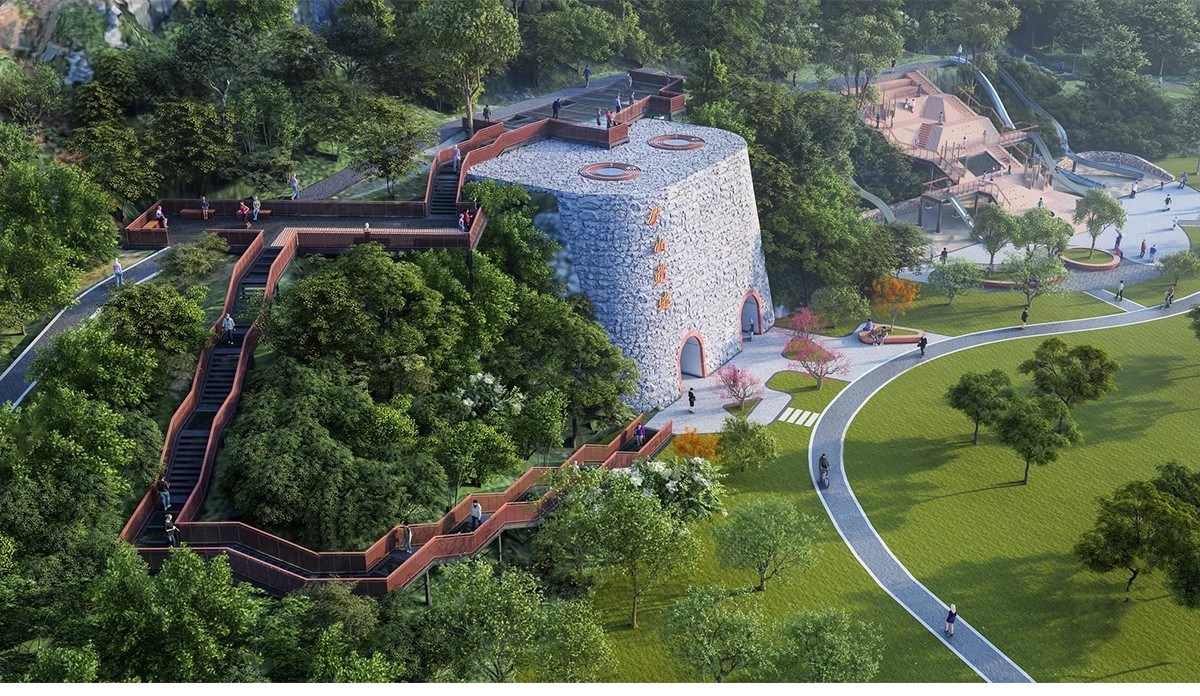 图片[13]-仓库工厂旧厂房改造LOFT公园办公楼创意园区cad工业风遗址su模型-大怪兽分享