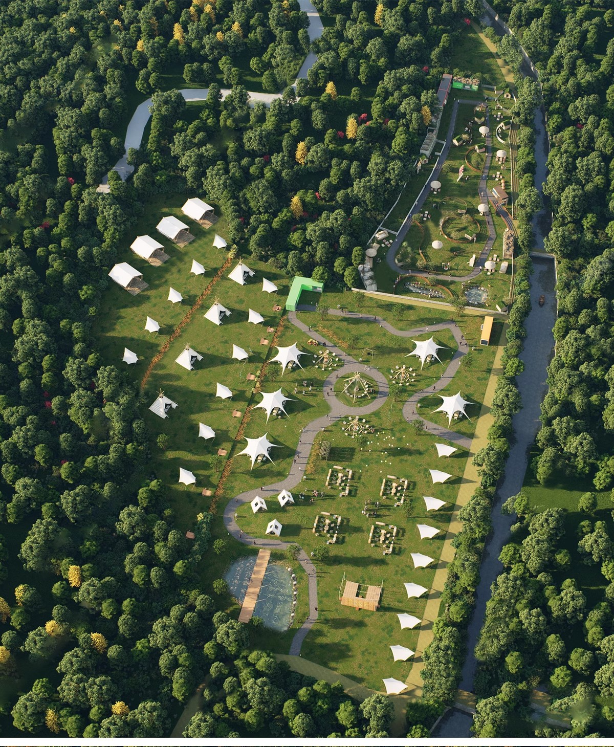 图片[13]-露营公园SU模型景观自驾游房车帐篷营地规划基地烧烤野餐草图大师-大怪兽分享