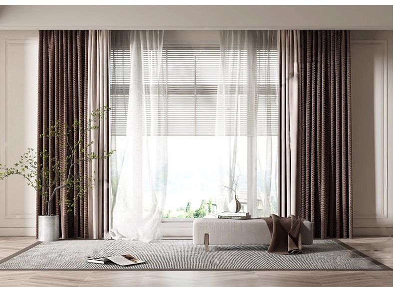 图片[40]-客厅卧室软装现代布艺罗马杆窗帘纱帘帷幔遮光拉帘SU模型草图大师-大怪兽分享