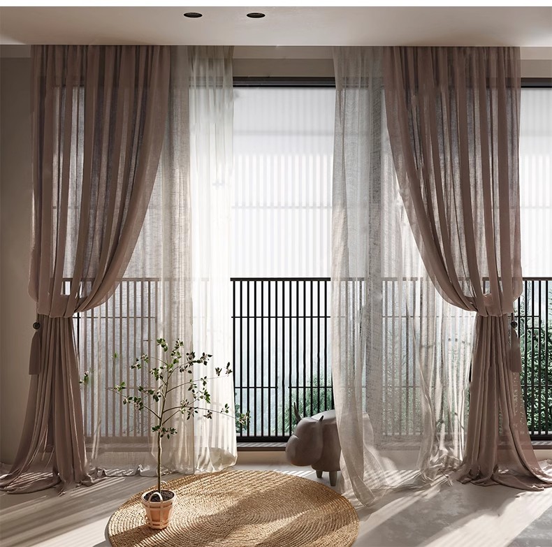 图片[41]-客厅卧室软装现代布艺罗马杆窗帘纱帘帷幔遮光拉帘SU模型草图大师-大怪兽分享