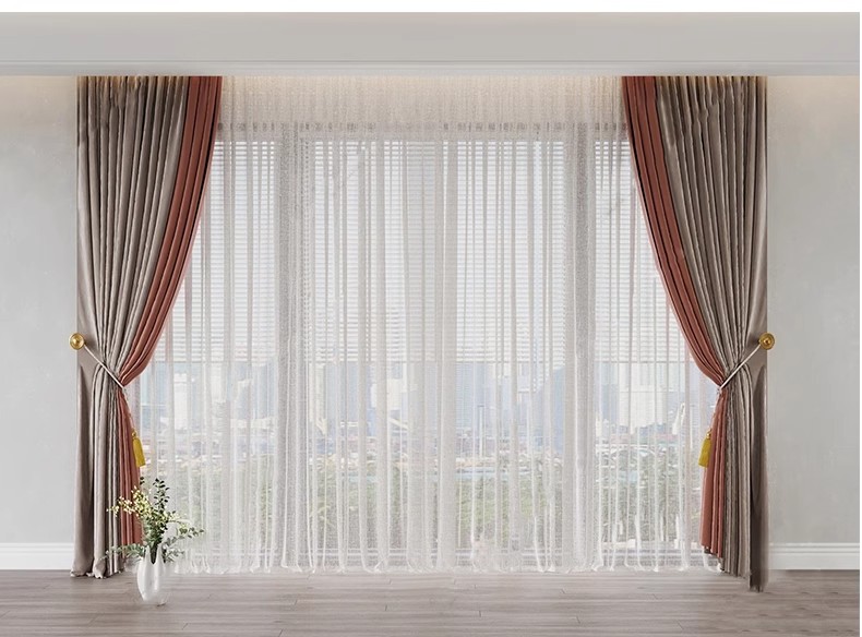 图片[43]-客厅卧室软装现代布艺罗马杆窗帘纱帘帷幔遮光拉帘SU模型草图大师-大怪兽分享