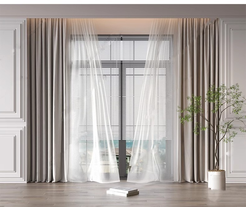 图片[45]-客厅卧室软装现代布艺罗马杆窗帘纱帘帷幔遮光拉帘SU模型草图大师-大怪兽分享