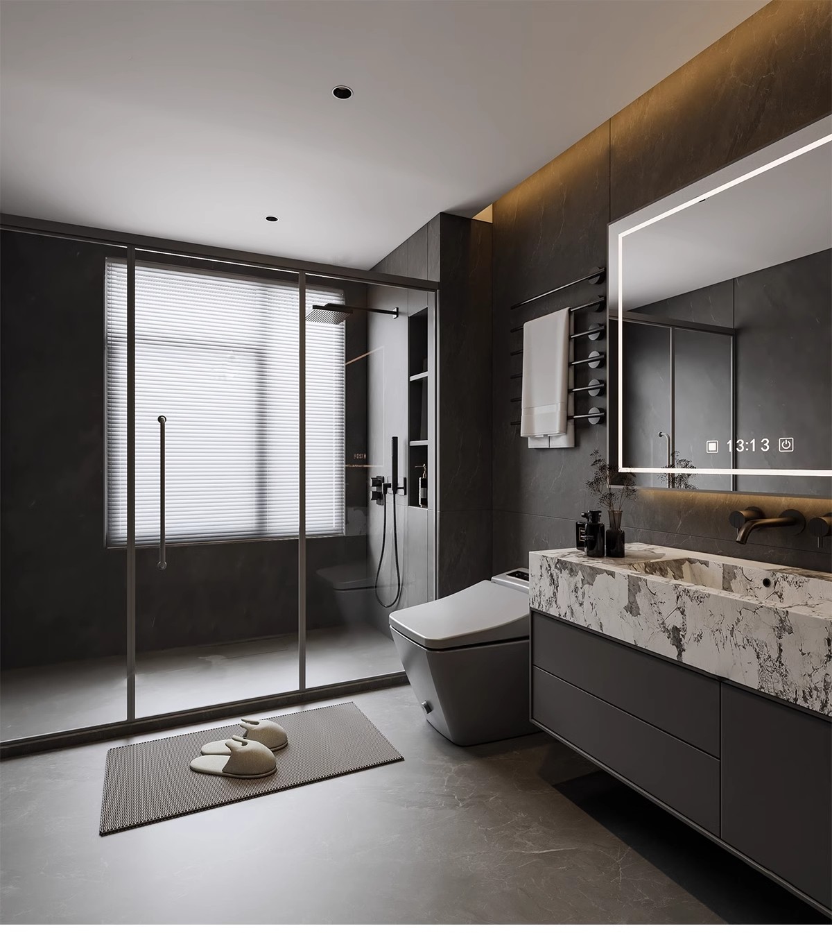 图片[13]-浴室卫生间卫浴SU模型库家装草图大师马桶洗手盆浴缸淋浴sketchup-大怪兽分享