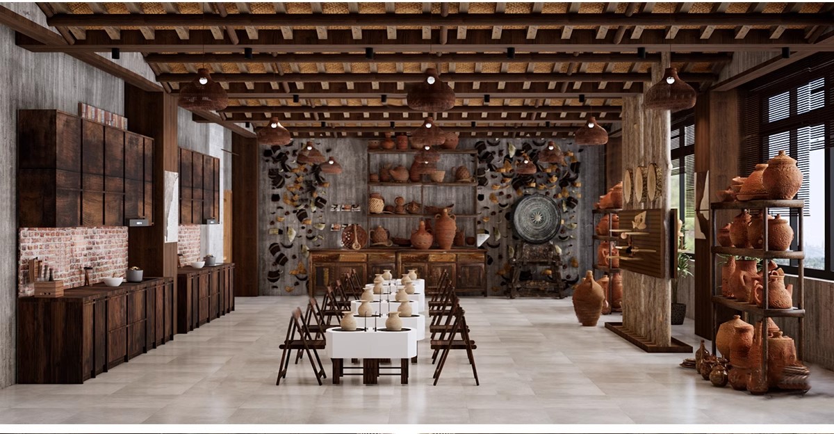 图片[14]-DIY手工坊木工陶艺馆幼儿园教室美工木作培训工坊草图大师su模型-大怪兽分享