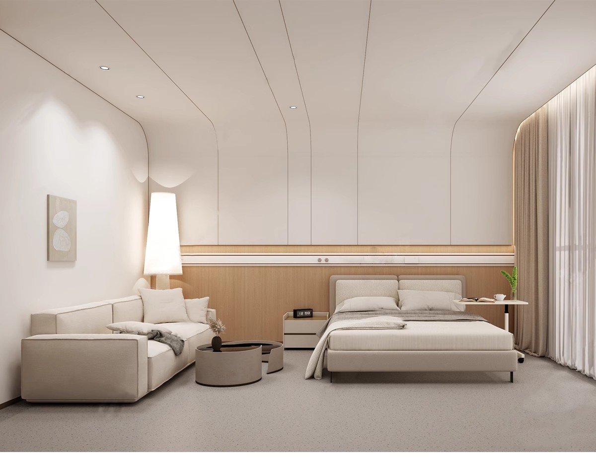 图片[14]-草图大师现代养老院福利院疗养中心大厅活动室卧室SU模型室内设计-大怪兽分享