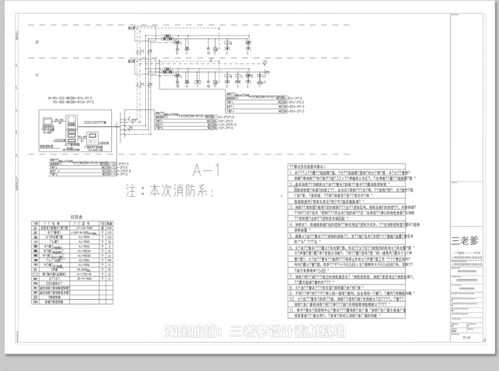 图片[14]-电气系统图CAD施工图 强弱电配电箱开关插座电路家装工装别墅图纸-大怪兽分享