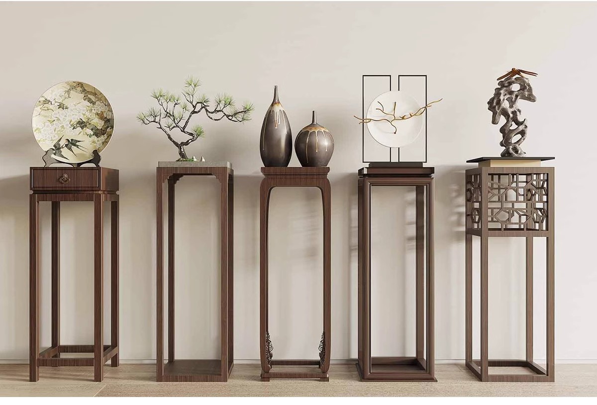 图片[14]-新中式3dmax单体家装沙发酒柜衣柜吊灯装饰挂画柜子床餐桌3d模型-大怪兽分享