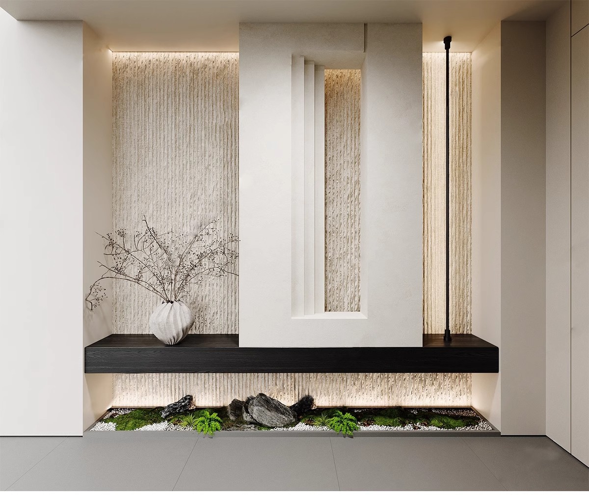 图片[13]-家装入户玄关屏风效果图玻璃隔断现代装饰装修设计家居室内参考图-大怪兽分享