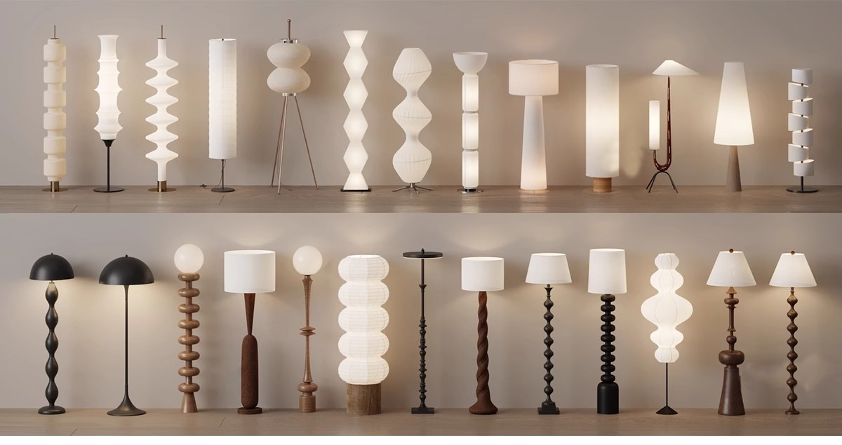 图片[14]-2025灯具3d单体模型吊灯台灯吸顶灯落地灯壁灯轨道灯3dmax素材库-大怪兽分享