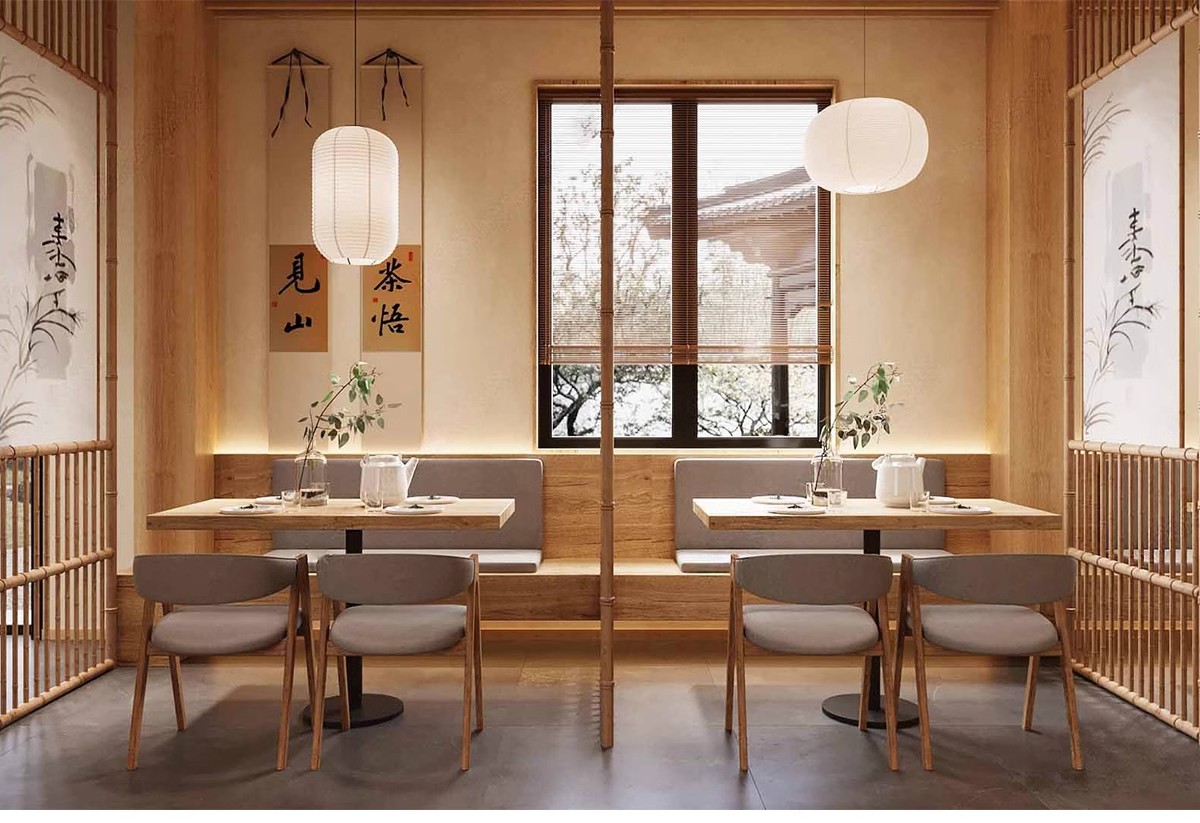 图片[15]-现代北欧咖啡厅餐厅火锅店甜品奶茶店卡座坐椅草图大师SU模型素材-大怪兽分享