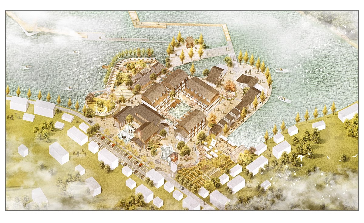 图片[14]-竞赛拼贴风高级灰景观园林建筑公园广场PS效果图素材PSD分层源件-大怪兽分享