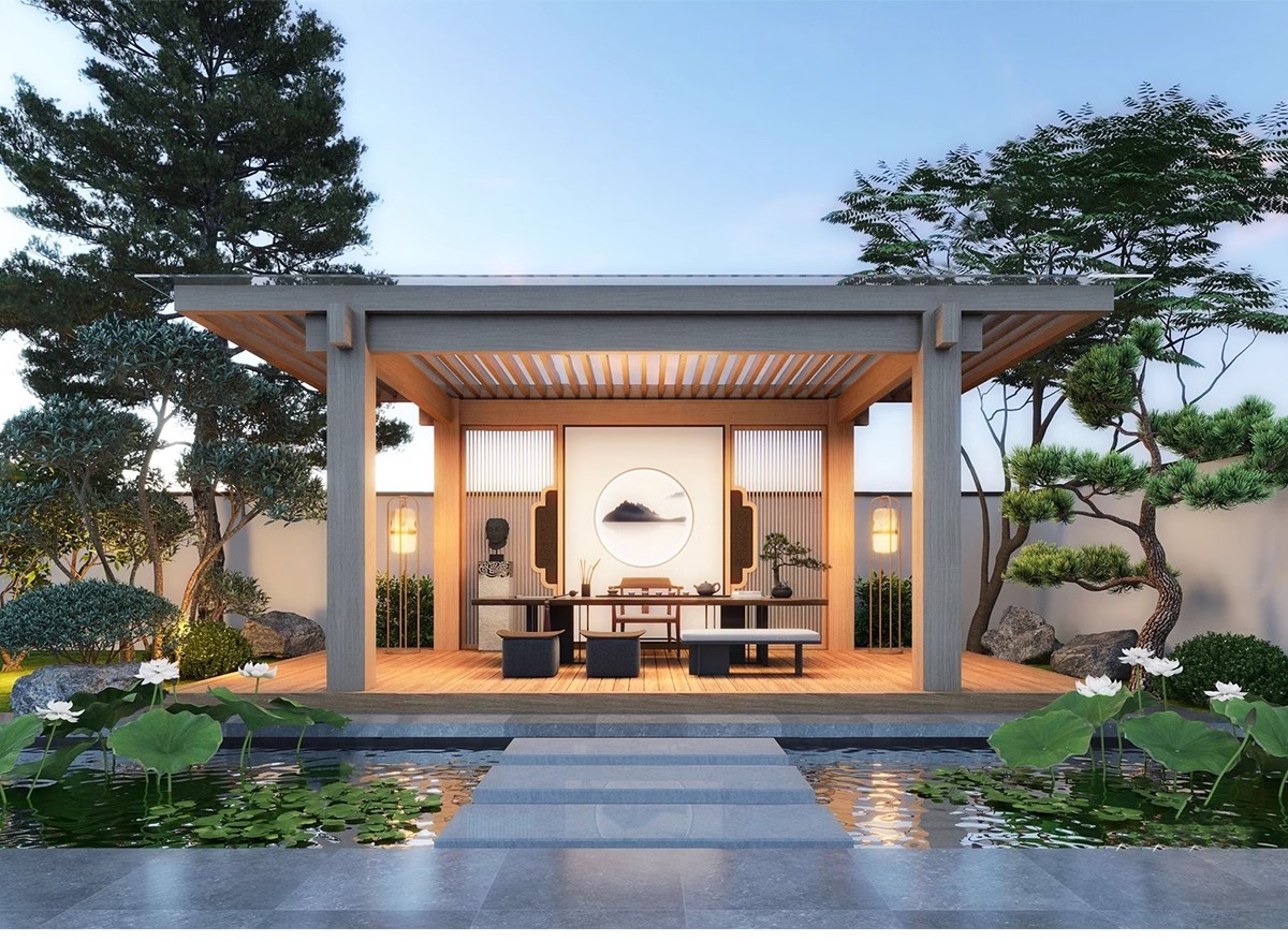 图片[14]-凉亭子廊架SU模型中式欧式古建园林sketchup建筑景观构件设计素材-大怪兽分享