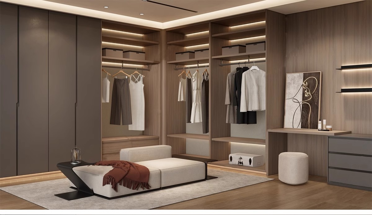 图片[14]-衣帽间草图大师SU模型sketchup室内设计卧室衣柜素材更衣室服装间-大怪兽分享