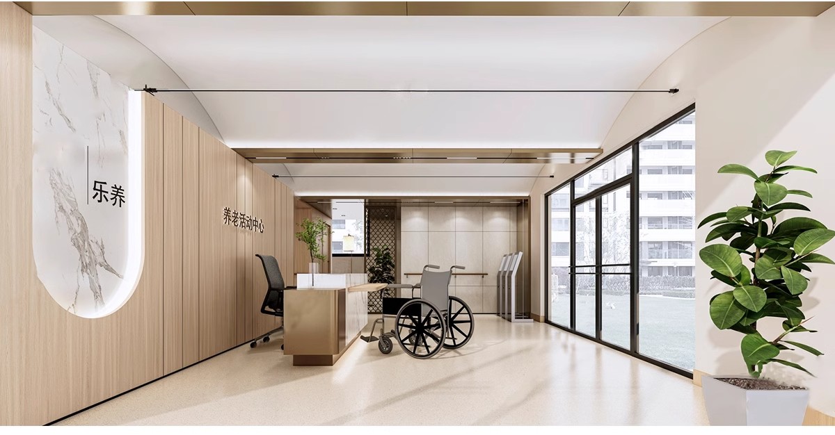 图片[15]-草图大师现代养老院福利院疗养中心大厅活动室卧室SU模型室内设计-大怪兽分享