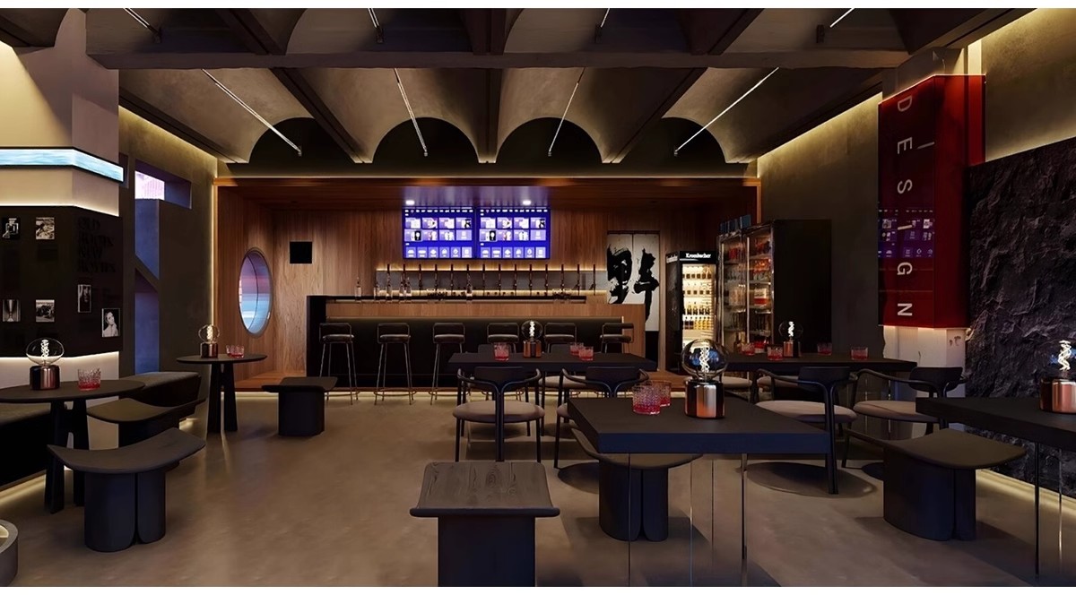 图片[15]-酒吧清吧音乐主题餐厅SU模型复古LOFT工业风娱乐会所餐吧草图大师-大怪兽分享