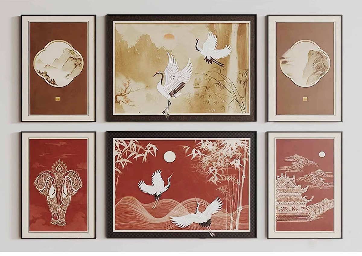 图片[15]-新中式3dmax单体家装沙发酒柜衣柜吊灯装饰挂画柜子床餐桌3d模型-大怪兽分享