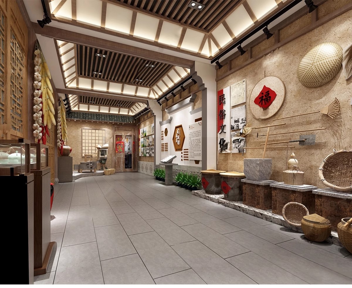 图片[15]-中式乡村民俗农业农耕文化农村特色展厅展馆博物馆SU模型草图大师-大怪兽分享