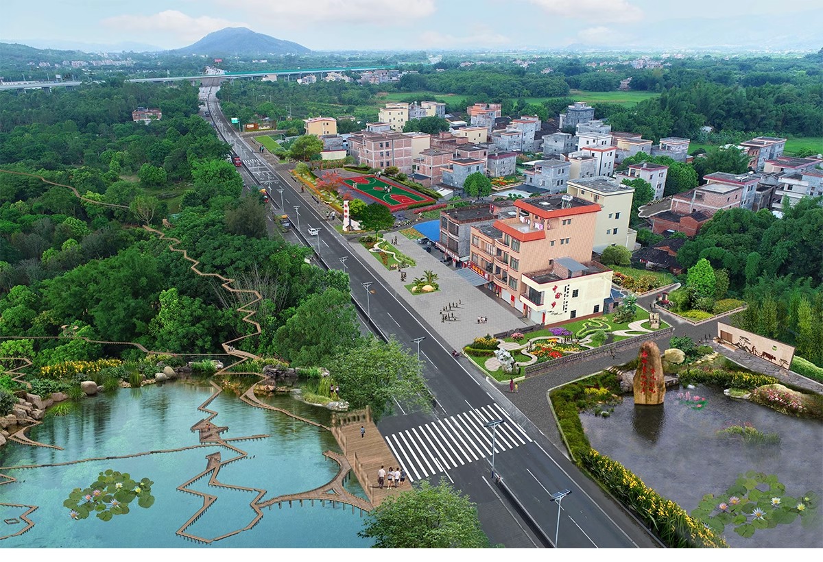 图片[14]-美丽乡村规划PS设计鸟瞰图PSD素材山地旅游度假村景观田园综合体-大怪兽分享