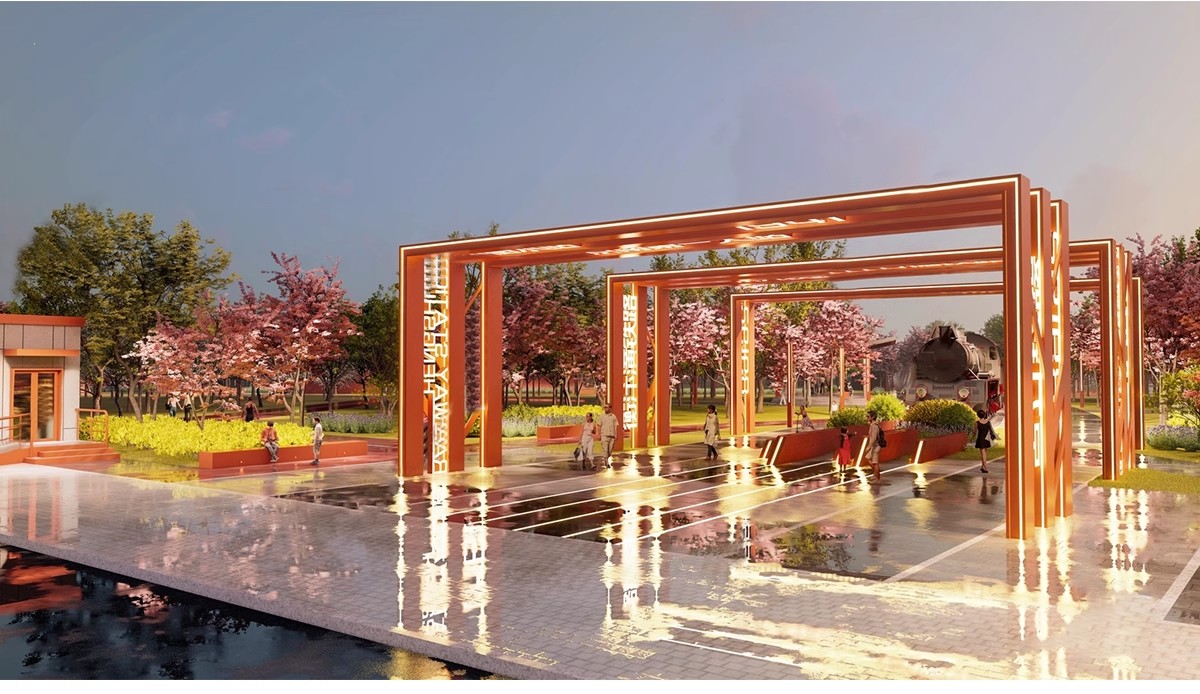 图片[15]-仓库工厂旧厂房改造LOFT公园办公楼创意园区cad工业风遗址su模型-大怪兽分享