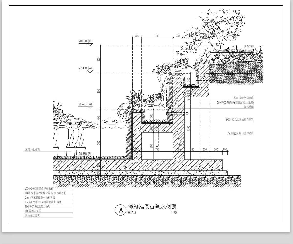 图片[15]-假山置石CAD图库 景观石太湖石平面立面园林别墅庭院图块施工图-大怪兽分享
