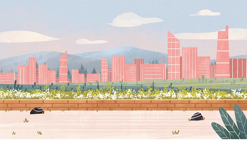 图片[15]-小清新插画风PS/AI素材库植物人物拼贴园林景观建筑分析PSD效果图-大怪兽分享