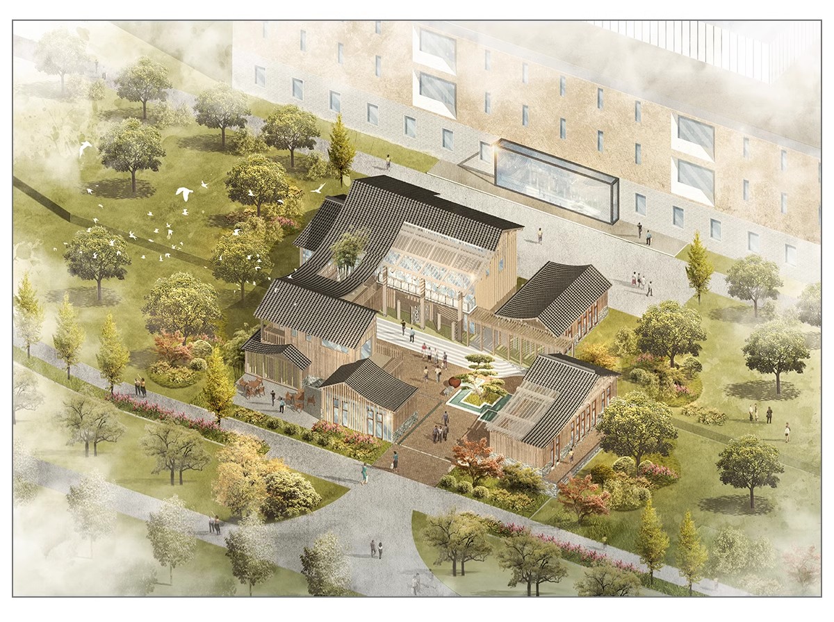 图片[15]-竞赛拼贴风高级灰景观园林建筑公园广场PS效果图素材PSD分层源件-大怪兽分享