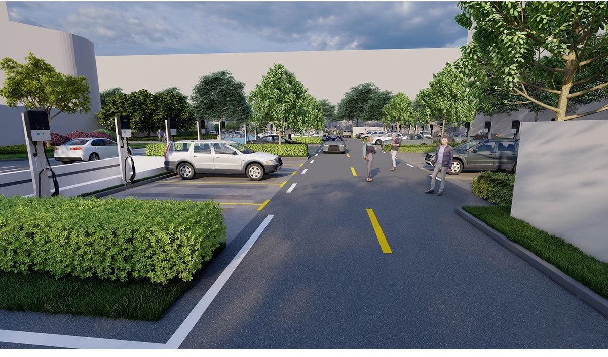 图片[16]-户外生态露天停车场SU模型公共停车坪停车位sketchup草图大师素材-大怪兽分享