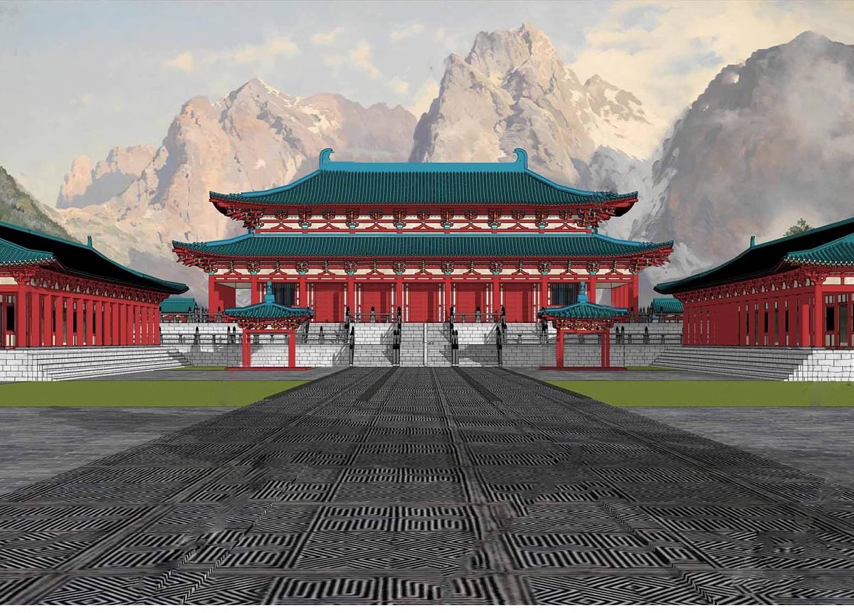 图片[15]-草图大师古建su模型 中式古建筑sketchup亭子城墙牌楼设计素材库-大怪兽分享