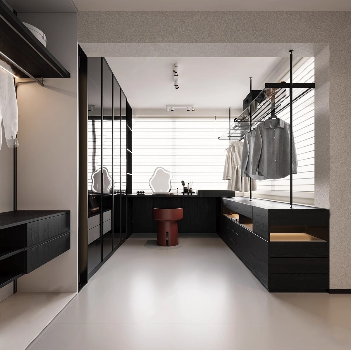 图片[15]-衣帽间草图大师SU模型sketchup室内设计卧室衣柜素材更衣室服装间-大怪兽分享