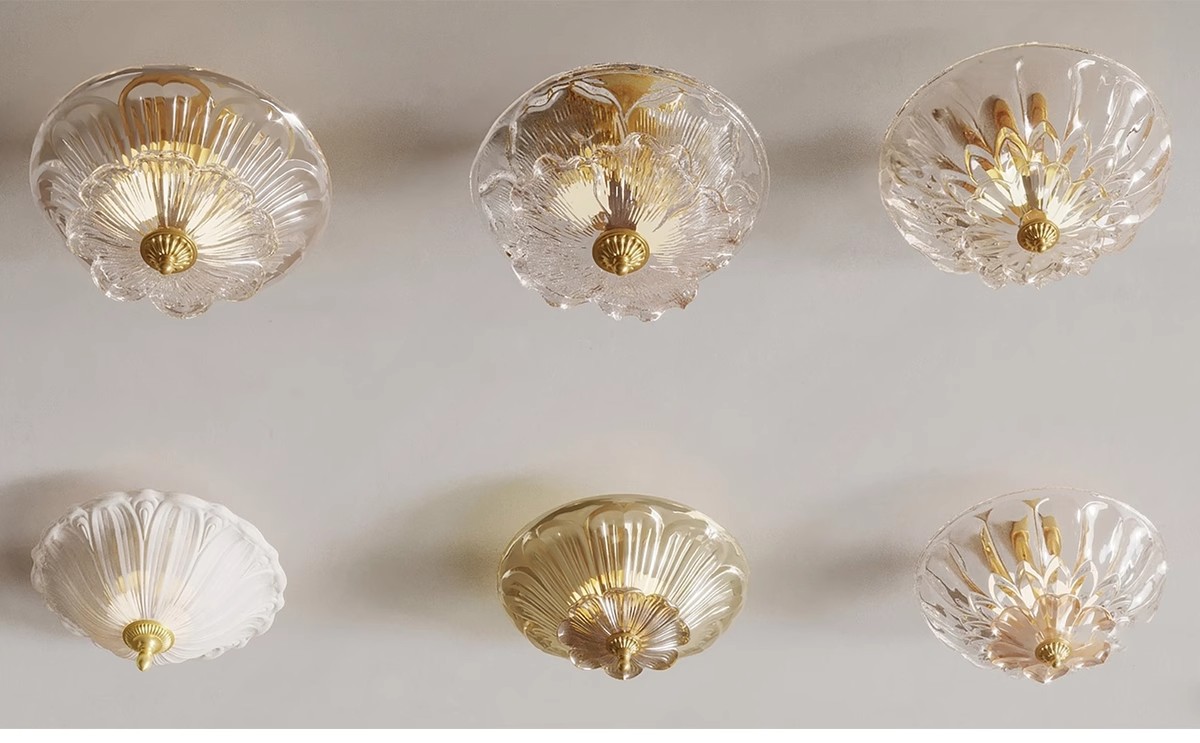 图片[16]-草图大师现代轻奢欧式客厅餐厅卧室方形圆形吸顶灯盘灯灯具SU模型-大怪兽分享