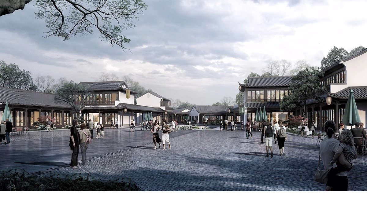 图片[15]-PS效果图民俗文化广场美丽乡村旅游 古村古镇景观园林psd分层素材-大怪兽分享