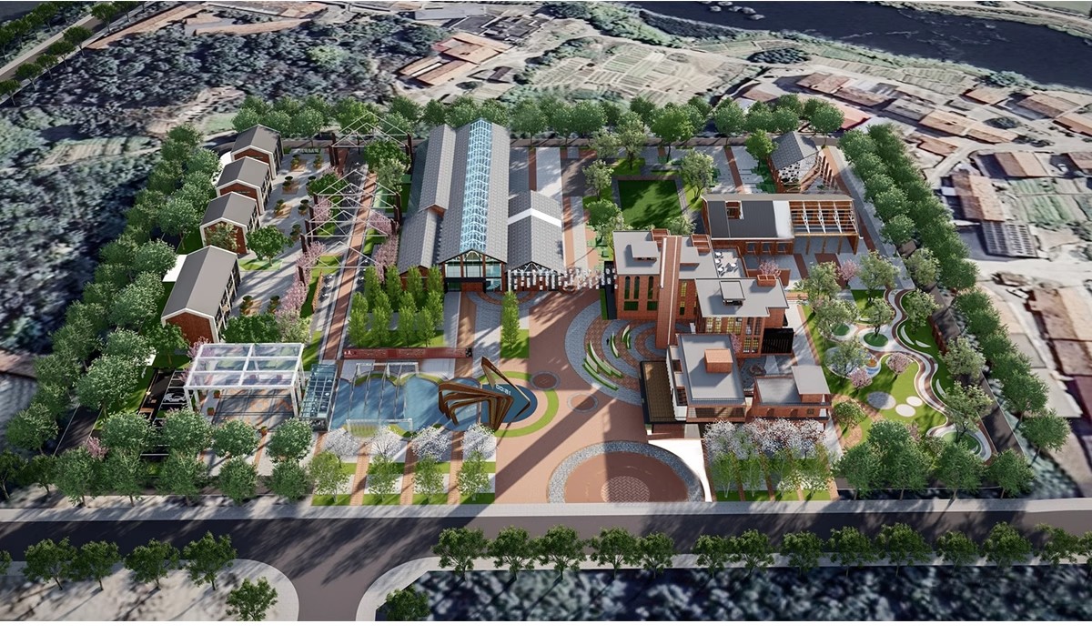 图片[16]-仓库工厂旧厂房改造LOFT公园办公楼创意园区cad工业风遗址su模型-大怪兽分享