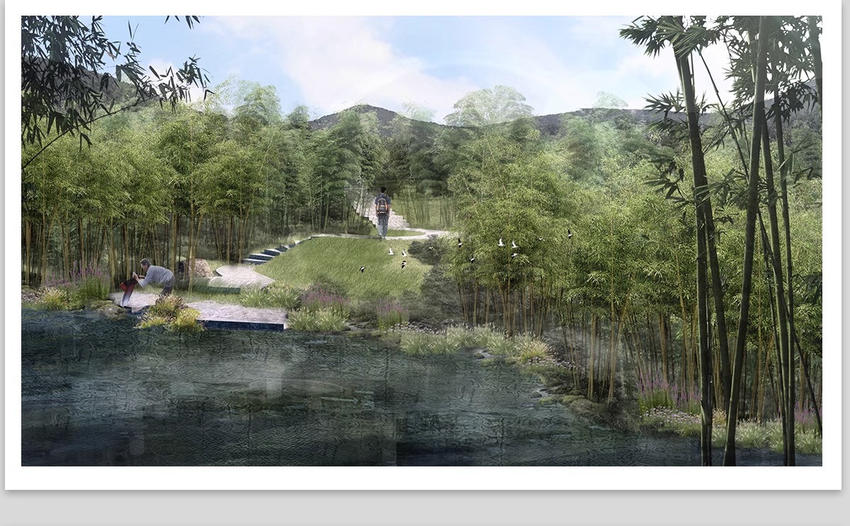 图片[16]-小清新竞赛风PS公园广场建筑景观插画风拼贴风效果图后期PSD素材-大怪兽分享