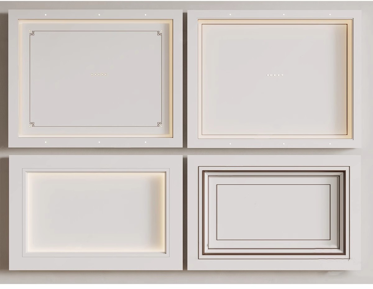 图片[16]-吊顶3D模型 天花顶棚装饰铝扣板风格集成石膏浴霸排气扇3DMAX素材-大怪兽分享