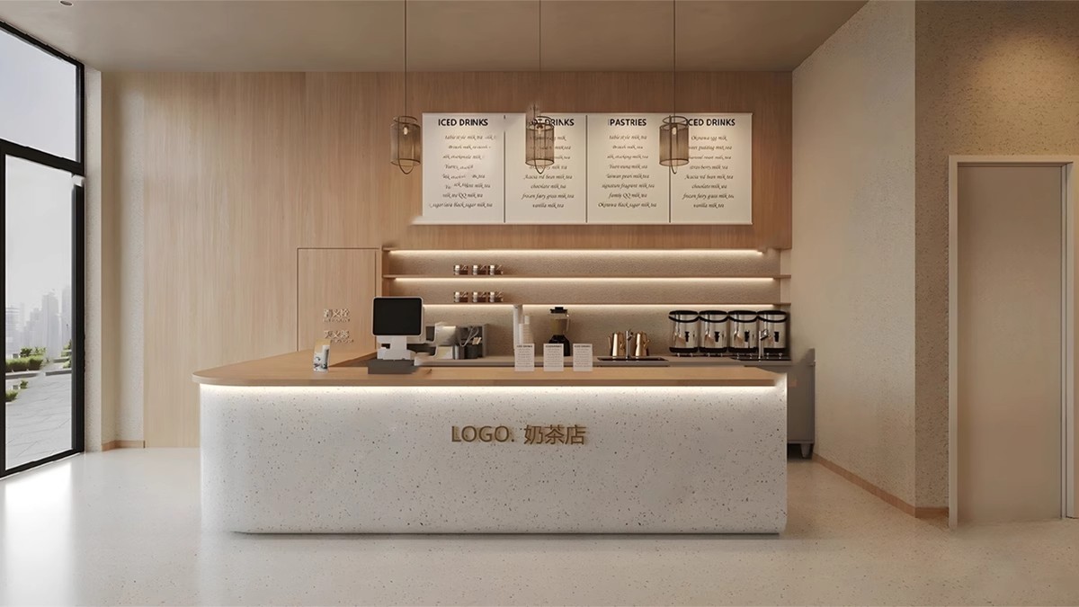 图片[16]-INS网红风LOFT工业风格咖啡厅奶茶店水吧草图大师SU模型CAD施工图-大怪兽分享