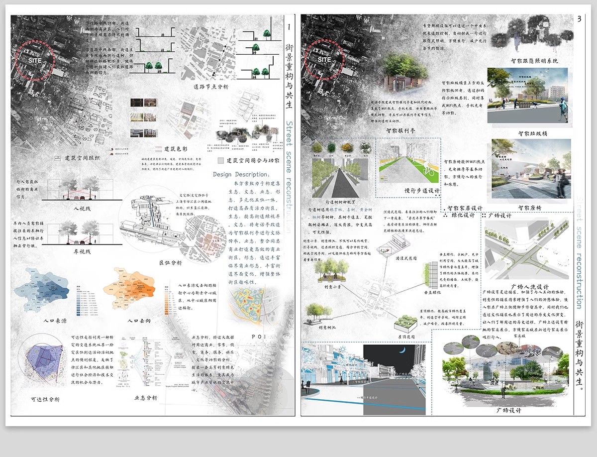 图片[16]-城市设计更新未来智慧策略模块数字社区PSD分析图分层模板PS展板-大怪兽分享